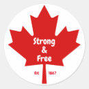 Buscar día de canadá pegatinas Patriótico