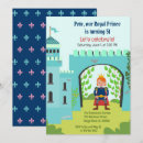Buscar fiesta del príncipe invitaciones de cumpleaños Para niños