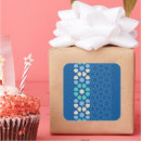 Buscar tranquilidad pegatinas Azul