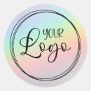 Buscar iridiscente pegatinas Logotipo