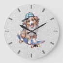 Buscar pastor australiano relojes de pared Moderno
