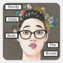 Buscar nervioso pegatinas Nerd