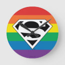 Buscar super hero relojes de pared Superman