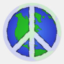Buscar signo de la paz pegatinas Mundo