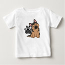 Buscar pastor aleman bebe camisetas Alemán