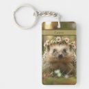 Buscar erizo llaveros Adorable