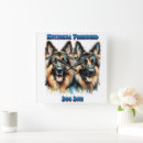 Buscar pastor relojes de pared Canina