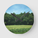 Buscar maíz relojes de pared Campo