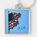 Buscar bandera americana llaveros General y unisex