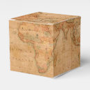 Buscar del mapa mundo cajas para regalos Viaje en el mundo