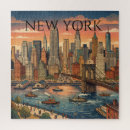 Buscar horizonte de nueva york puzzles Puente de manhattan