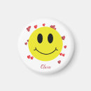 Buscar corazones sonrientes imanes Feliz