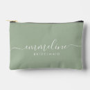 Buscar verde bolsas cosmetica Dama de honor