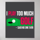 Buscar golf divertido posters Retro