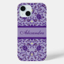 Buscar flores iphone 7 fundas Morado