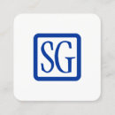 Buscar m inicial tarjetas de visita Iniciales