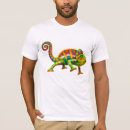 Buscar camaleón camisetas Colorido