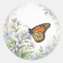 Buscar mariposa monarca pegatinas Flores silvestres