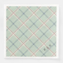 Buscar tela escocesa de tartán servilletas Clan