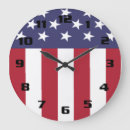 Buscar patriotismo relojes de pared Estados unidos