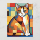 Buscar pinturas del gato postales Animal