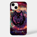Buscar lobo iphone fundas Negro