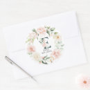 Buscar letras florales pegatinas Elegante