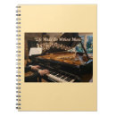 Buscar música del piano cuadernos Músico