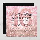 Buscar sweet 16 save the date invitaciones Purpurina