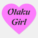 Buscar otaku pegatinas Chica