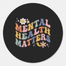 Buscar mental health pegatinas Camisa de trompa
