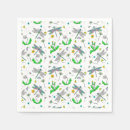 Buscar libélula servilletas Flor