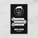 Buscar informático tarjetas de visita Friki