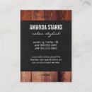 Buscar wood grain tarjetas de visita Madera