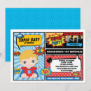 Buscar comics invitaciones Superhéroe