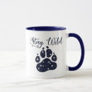 Buscar cielo nocturno tazas Lobo