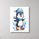 Buscar pingüino lindo lienzos Invierno