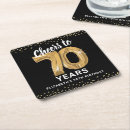 Buscar años 70 posavasos Elegante