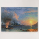 Buscar paisajes marinos puzzles Puesta de sol