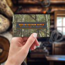 Buscar camuflaje tarjetas de visita Masculino