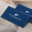 Buscar conejos tarjetas de visita Azul