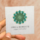 Buscar mandala tarjetas de visita Yoga