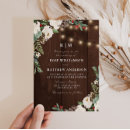 Buscar cuero boda invitaciones Elegante