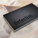 Buscar espías tarjetas de visita Detective