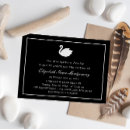 Buscar cisne negro invitaciones Blanco