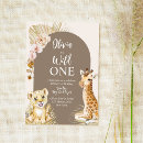 Buscar animales salvajes invitaciones Safari