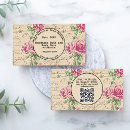 Buscar shabby tarjetas de visita Floral