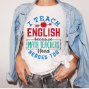 Buscar no inglés camisetas Profesores