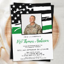 Buscar verde militar invitaciones Patriótico