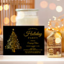 Buscar gold christmas tree invitaciones Invierno